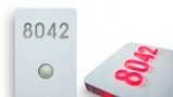 Illuminated Number Sign White