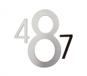 Modern 10″ / 25CM House Address Numbers