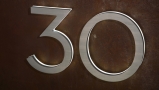 Modern Neutra House Numbers Led Backlit
