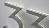 Modern Neutra House Numbers Led Backlit
