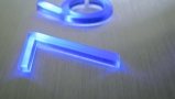 Led Room Number Sign Brushed