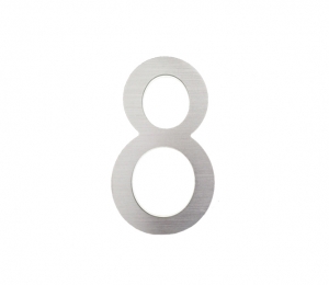 Modern 8″ / 20CM Backlit LED House Numbers