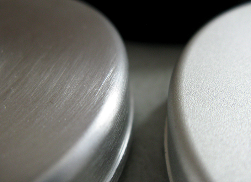 Illuminated Round Doorbell Button Brushed