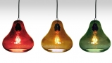 Pear Pendant Lamp – Ruby Red