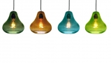 Pear Pendant Lamp – Ruby Red