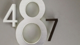 Modern 16″ / 40CM Lighted LED House Numbers