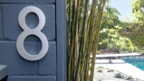 Modern 16″ / 40CM Lighted LED House Numbers