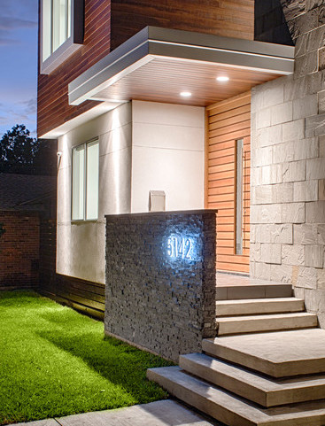 Modern 16″ / 40CM Lighted LED House Numbers