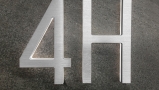 Modern Lighted Address Letters 8″ / 20CM