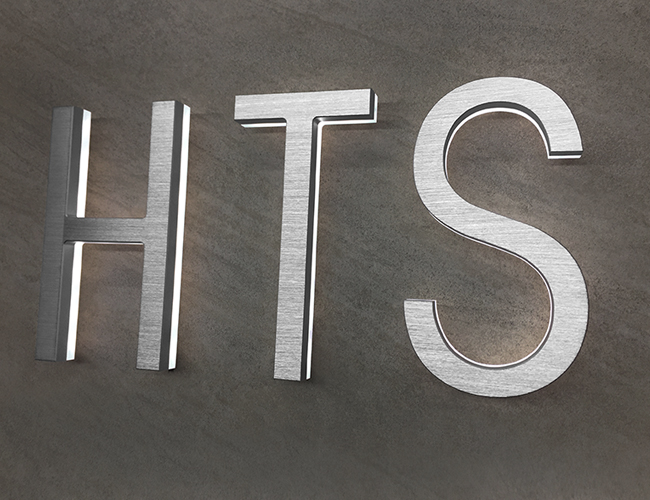 Modern Lighted Address Letters 8″ / 20CM