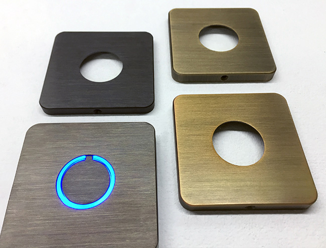 Square Modern Touch Doorbell Button