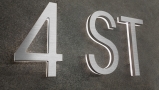 Modern Lighted Address Letters 8″ / 20CM