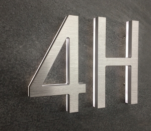 Modern Lighted Address Letters 8″ / 20CM