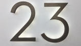 Modern Neutra 8″ / 20CM Bronze Backlit Numbers