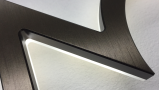 Modern Neutra 8″ / 20CM Bronze Backlit Numbers