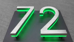 5″ / 12CM Panel Backplate for Numbers