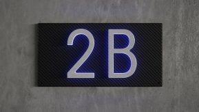5″ / 12CM Panel Backplate for Numbers