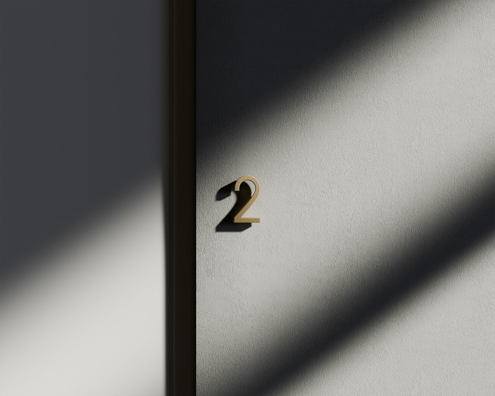Modern Numbers 3″/ 7.5CM Lighted