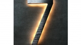 5″ / 12CM Modern Backlit Brushed House Numbers