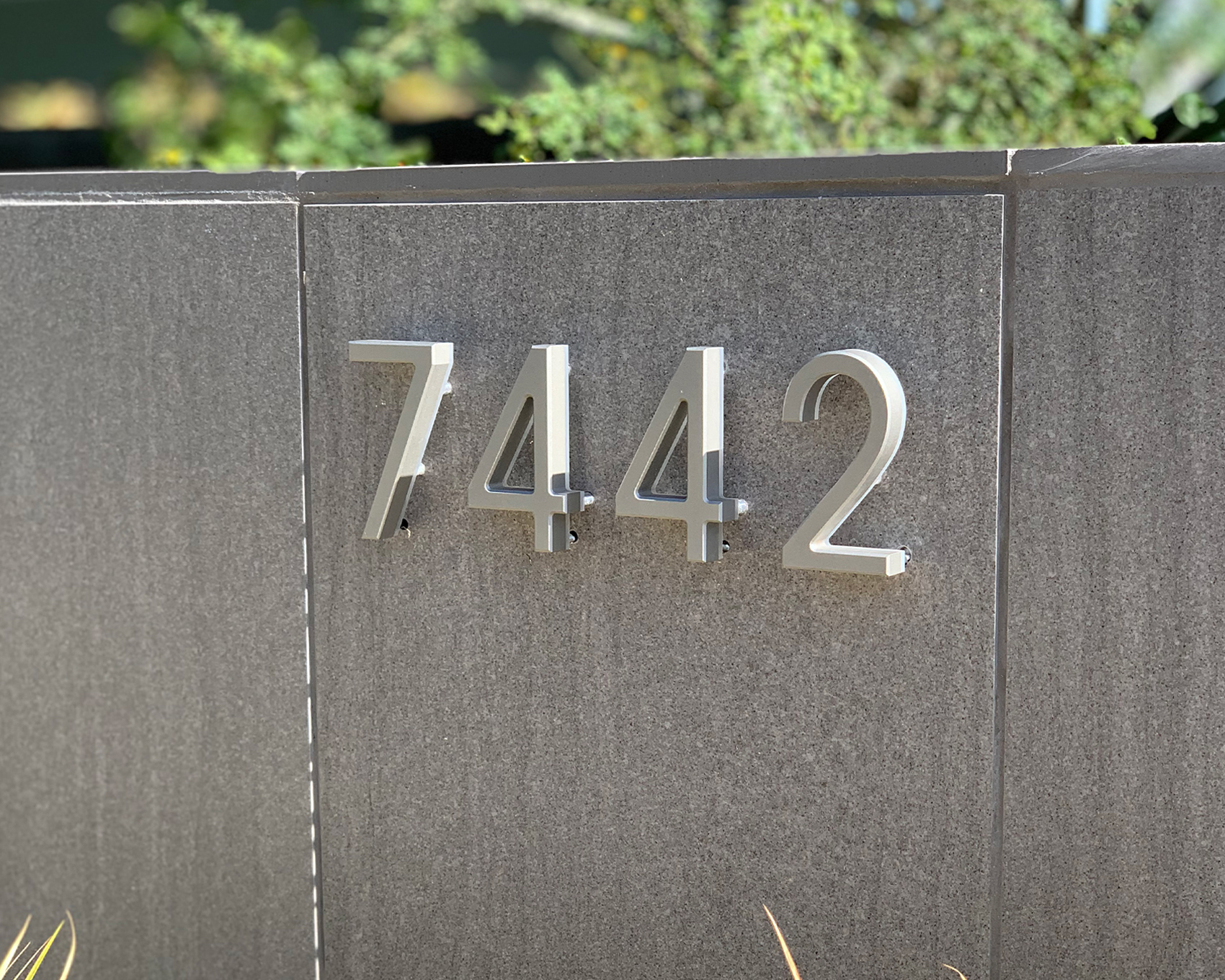 3″/ 7.5CM Backlit Outdoor LED House Numbers