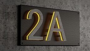 Carbon Fiber Backplate for 8″ / 20CM Numbers