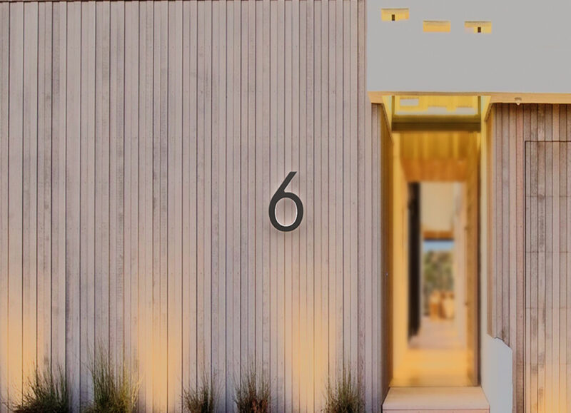 Modern 24″ / 60CM Lighted House Numbers