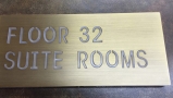 Illuminated Sign Plaques