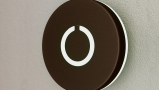Round Touch Doorbell Bronze