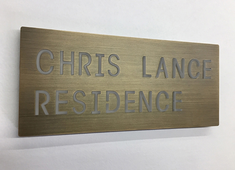 Illuminated Sign Plaques