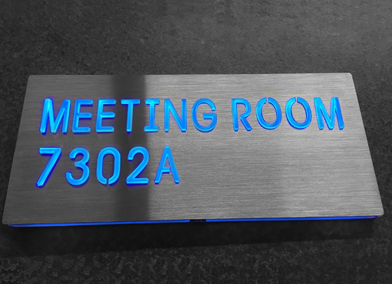 LED Directional Room Signage