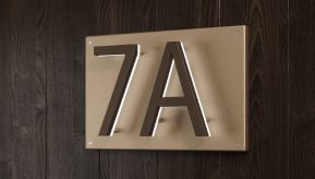 Panel Backplate for 8″ / 20CM Numbers