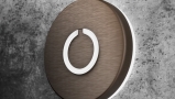 Round Touch Doorbell Bronze