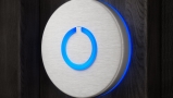 Round Touch Doorbell Silver