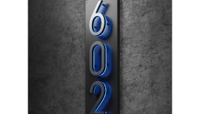 5″ / 12CM Vertical Panel Backplate for Numbers