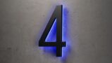 Black 16″ / 40CM Backlit House Numbers